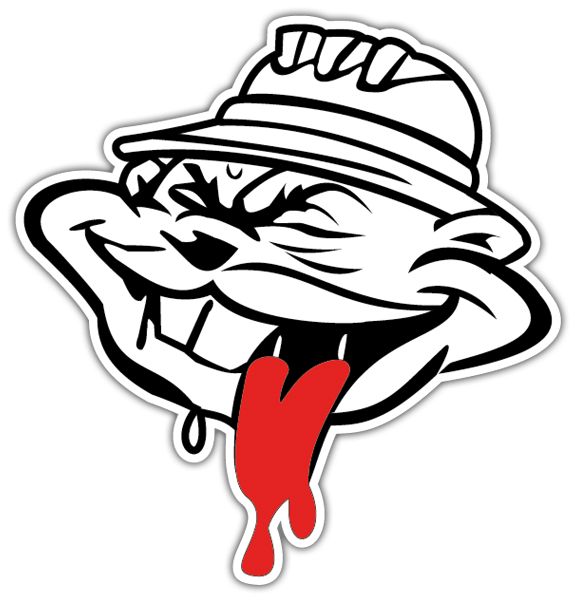 Car & Motorbike Stickers: Killer Beaver