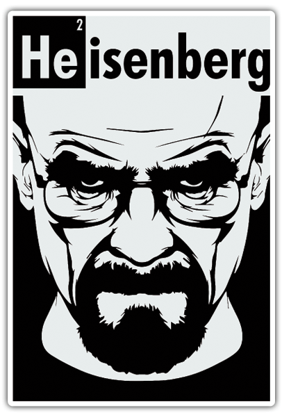 Car & Motorbike Stickers: Breaking Bad Heisenberg