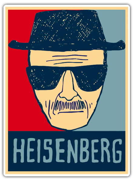 Car & Motorbike Stickers: Breaking Bad Heisenberg 2
