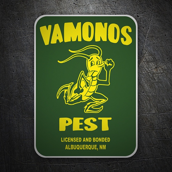 Car & Motorbike Stickers: Breaking Bad Vamonos Pest