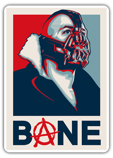 Car & Motorbike Stickers: Bane