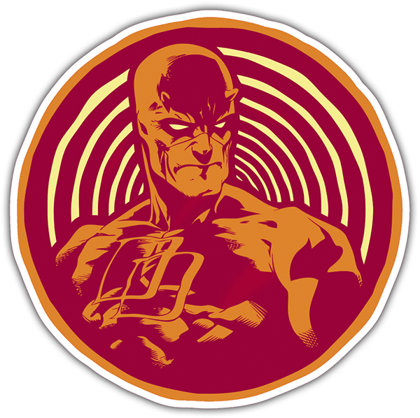 Car & Motorbike Stickers: Daredevil