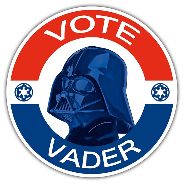 Car & Motorbike Stickers: Vote Vader