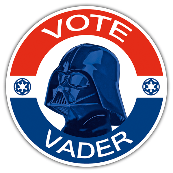Car & Motorbike Stickers: Vote Vader