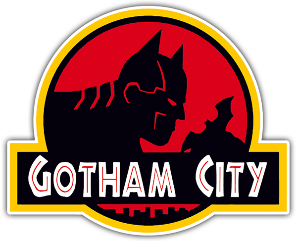 Car & Motorbike Stickers: Gotham Park