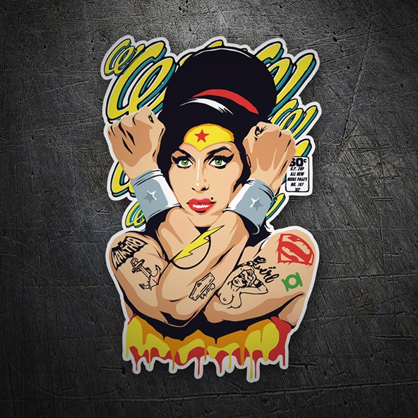 Car & Motorbike Stickers: Amy Winehouse