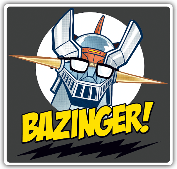 Car & Motorbike Stickers: Bazinger