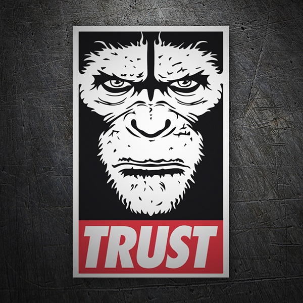 Car & Motorbike Stickers: Trust