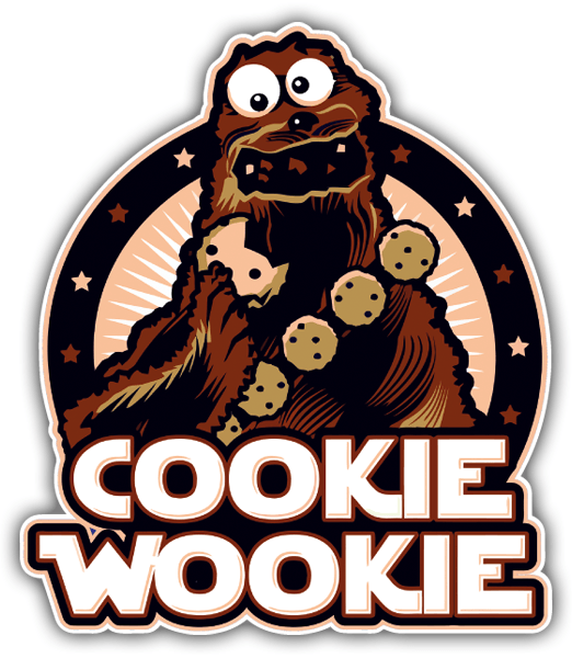 Car & Motorbike Stickers: Cookie Wookie