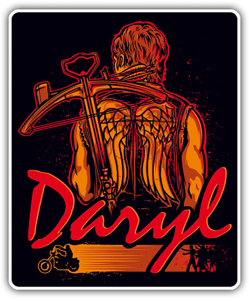 Car & Motorbike Stickers: Daryl