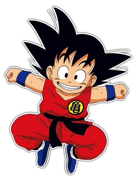 Car & Motorbike Stickers: Happy Goku