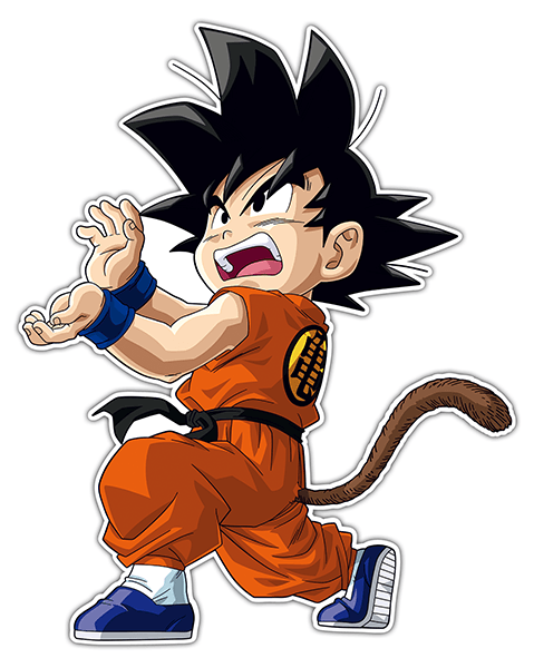 Car & Motorbike Stickers: Goku Vital wave