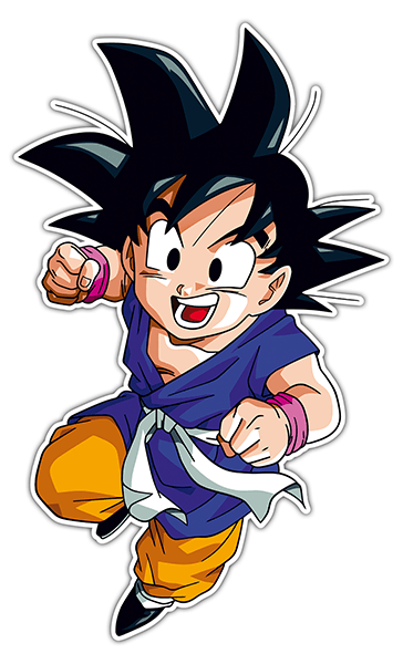 Car & Motorbike Stickers: Goku fist