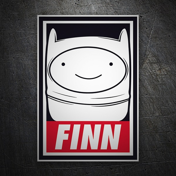 Car & Motorbike Stickers: Finn Obey