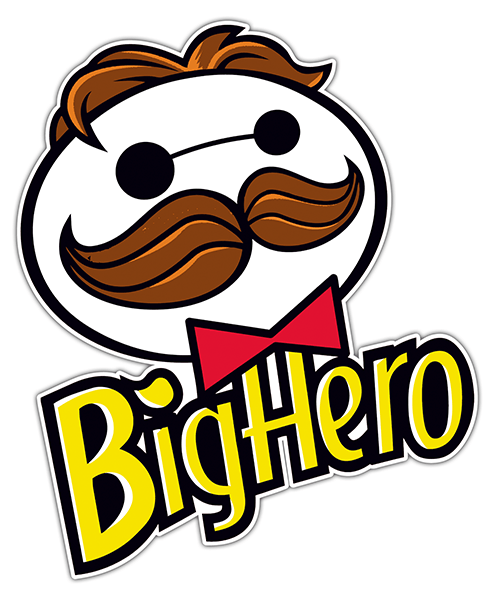 Car & Motorbike Stickers: Big Hero