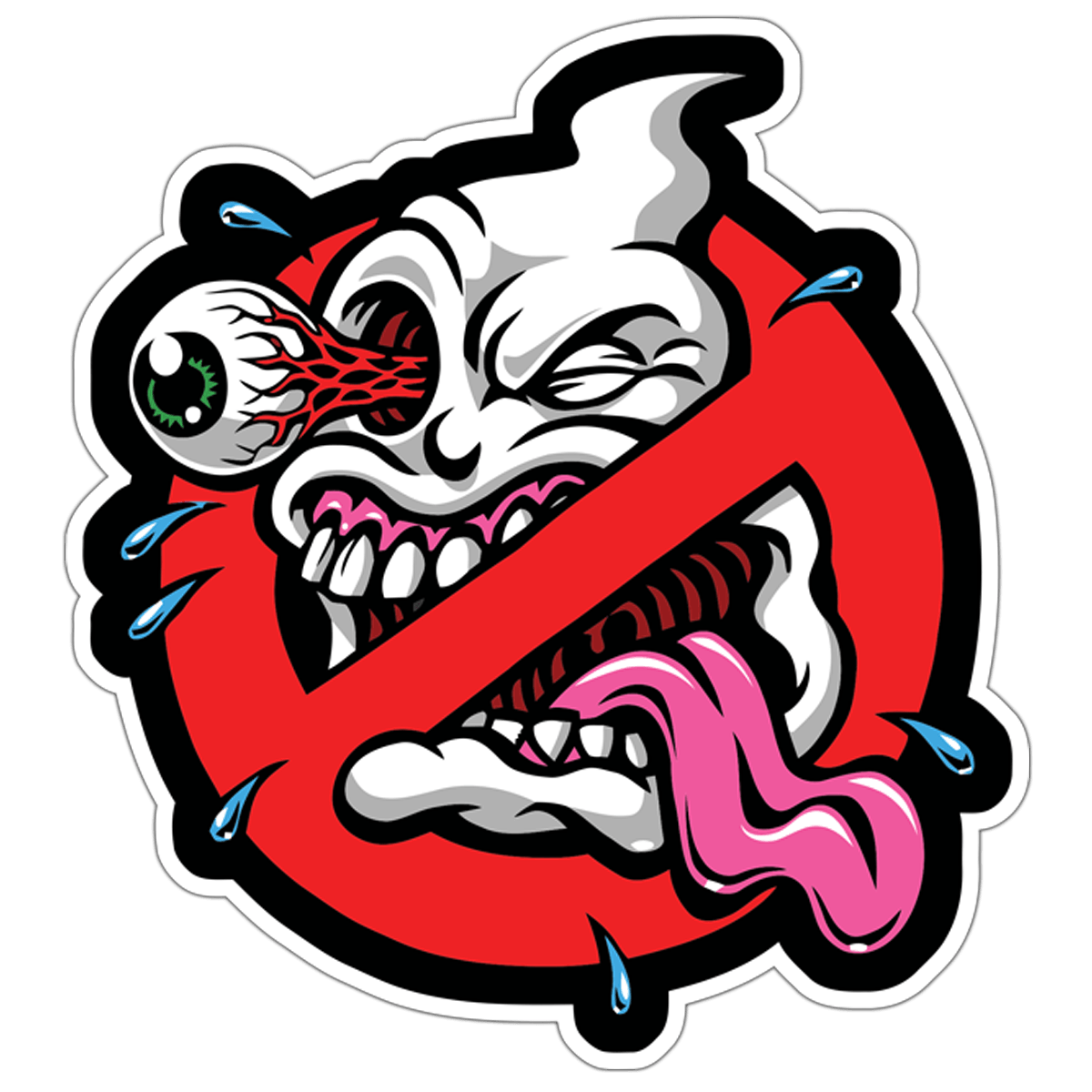 Car & Motorbike Stickers: Ghostbusters Skate