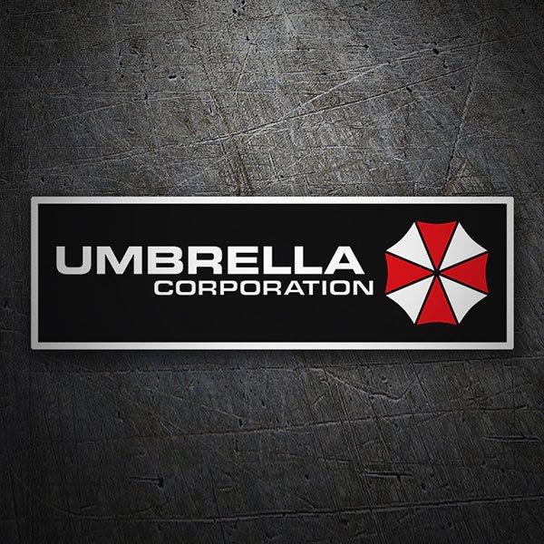 Umbrella Corporation 3D Sticker Resident Evil Emblem 3D Decal Car