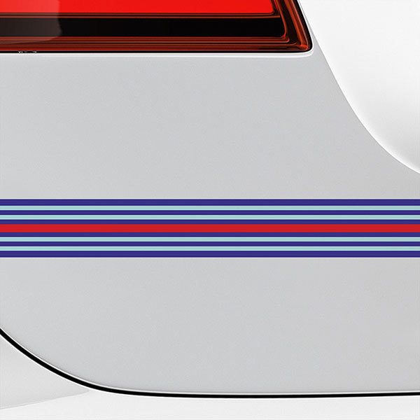 Sticker for car Martini racing