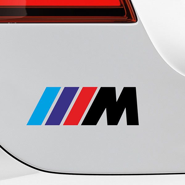 Car & Motorbike Stickers: BMW M-series Black