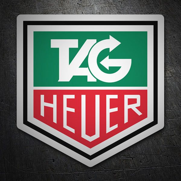 Car & Motorbike Stickers: Tag Heuer logo