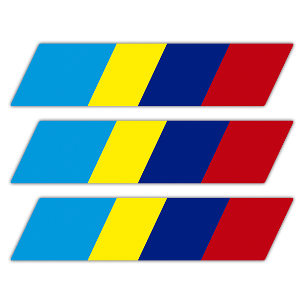 Car & Motorbike Stickers: Set 3X Peugeot Sport