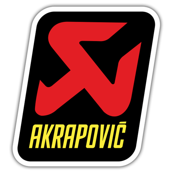 Car & Motorbike Stickers: Akrapovic Logo