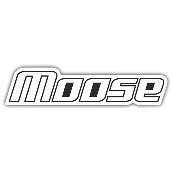 Car & Motorbike Stickers: Moose Racing