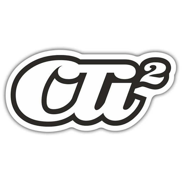 Car & Motorbike Stickers: CTI Squared