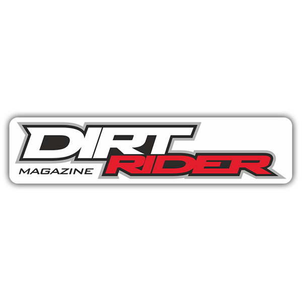 Car & Motorbike Stickers: Dirt Rider