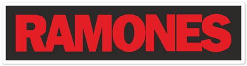 Car & Motorbike Stickers: Ramones Red