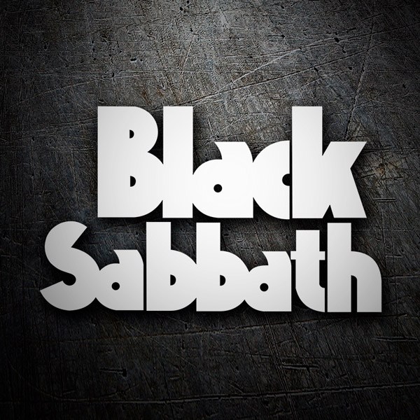 Car & Motorbike Stickers: Black Sabbath Classic