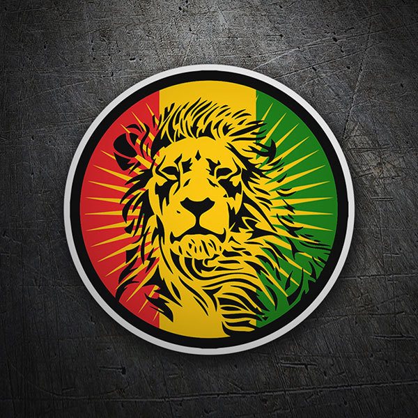 Car & Motorbike Stickers: Lion of Judah