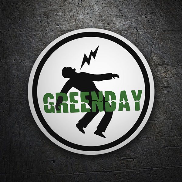 Green Day logo sticker 