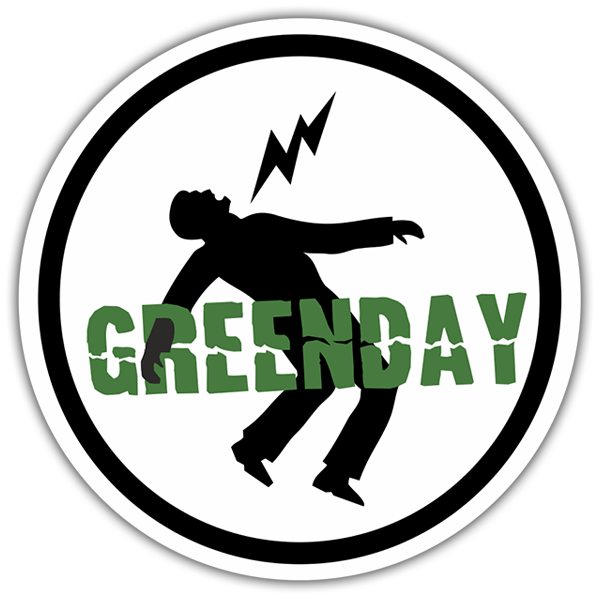 Car & Motorbike Stickers: Green Day Danger