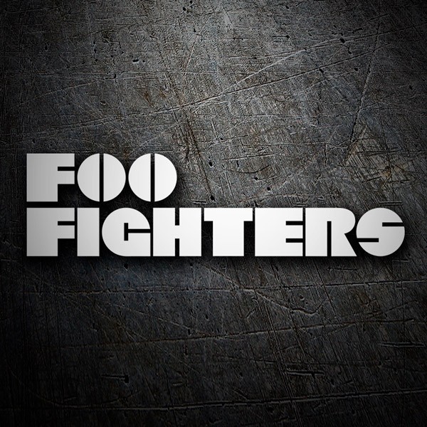 Car & Motorbike Stickers: Foo Fighters Classic