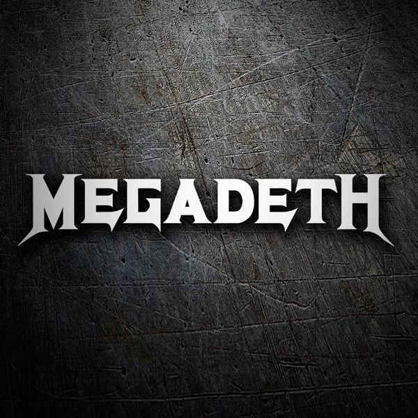 Car & Motorbike Stickers: Megadeth