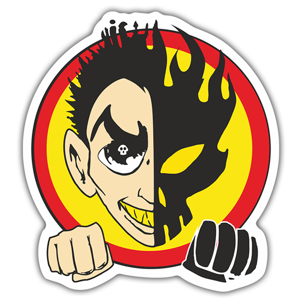 Car & Motorbike Stickers: The Offspring Mascot