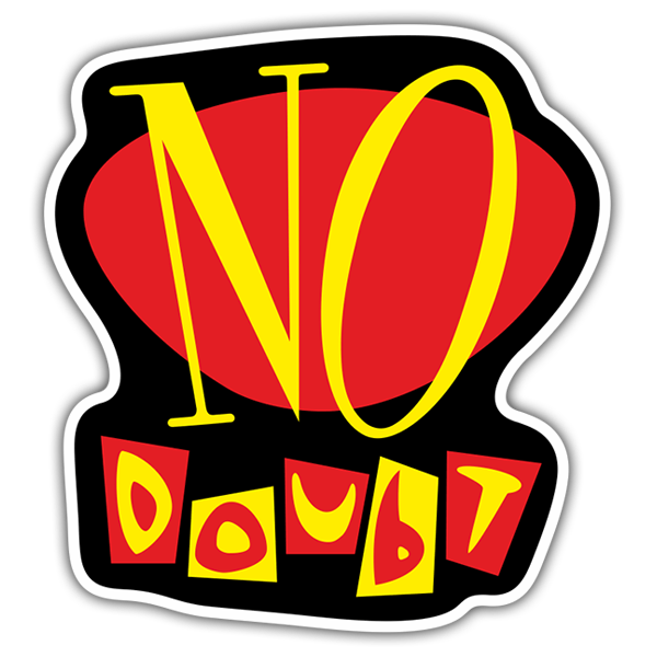 Car & Motorbike Stickers: No Doubt