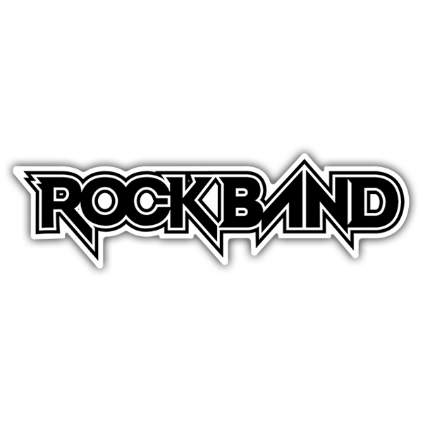 Car & Motorbike Stickers: RockBand