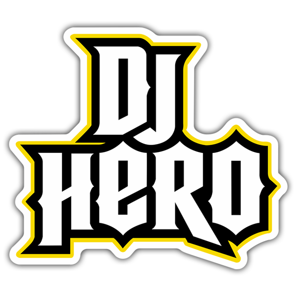 Car & Motorbike Stickers: DJ Hero