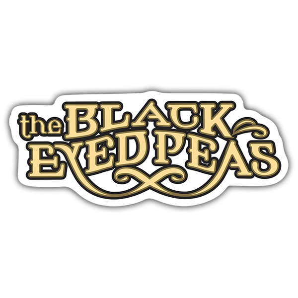Car & Motorbike Stickers: The Black Eyed Peas Logo