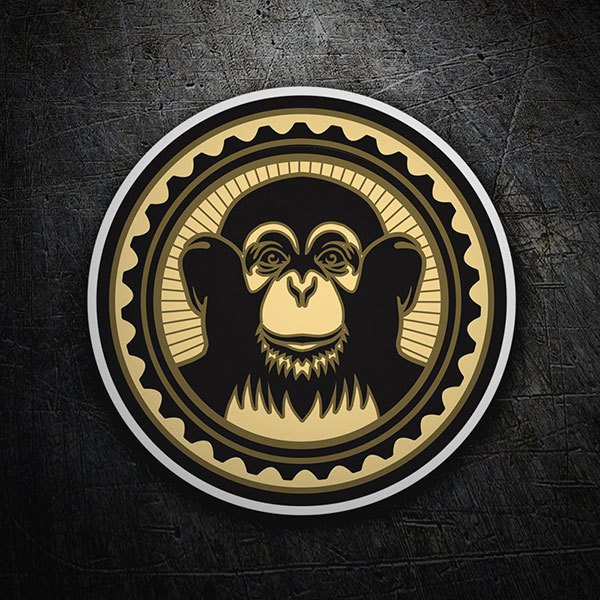 Car & Motorbike Stickers: Monkey - The Black Eyed Peas