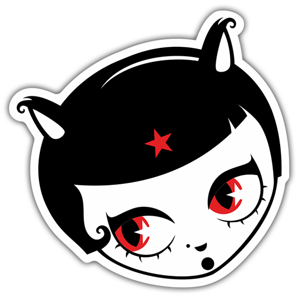 Car & Motorbike Stickers: Musetta
