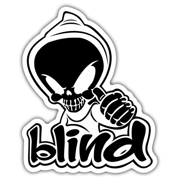 Car & Motorbike Stickers: Blind Skateboards