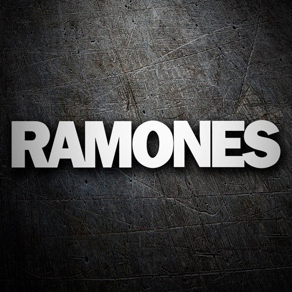Car & Motorbike Stickers: Ramones Logo