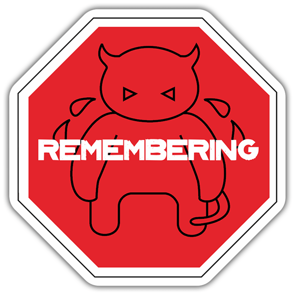 Car & Motorbike Stickers: Radiohead Remembering