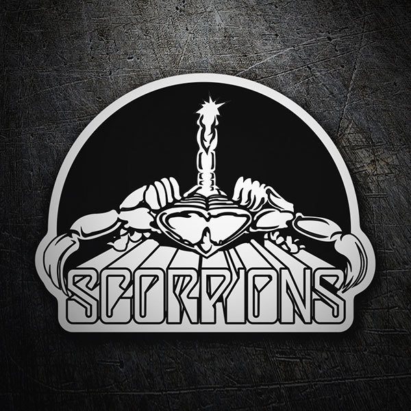 Car & Motorbike Stickers: Scorpions Logo