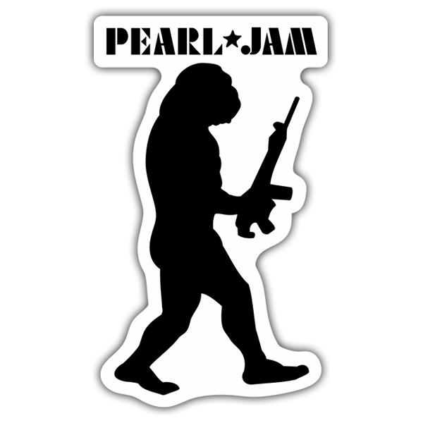 Car & Motorbike Stickers: Pearl Jam Desevolution