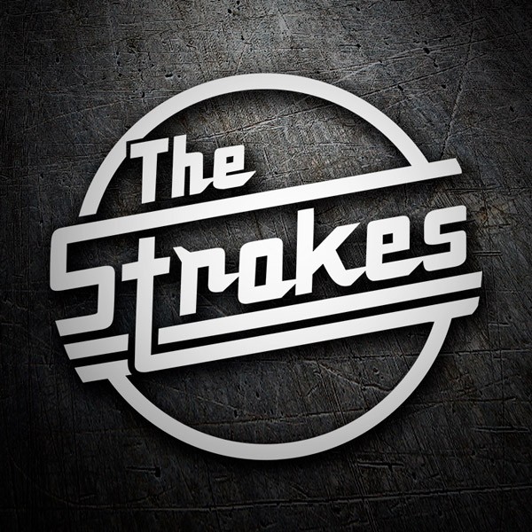 Car & Motorbike Stickers: The Strokes