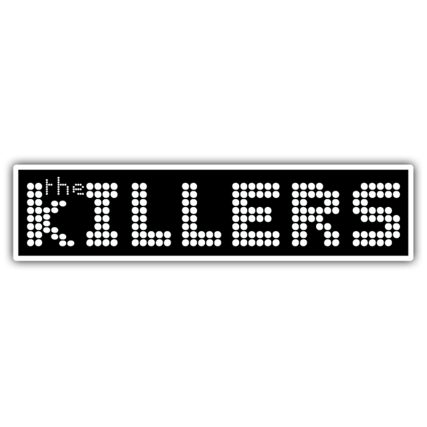 Car & Motorbike Stickers: The Killers